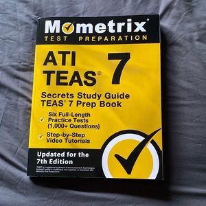 *SOLD* ATI TEAS 7 Study Guide